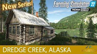 BUILDING A REMOTE FARM IN ALASKA!  LET'S GET STARTED! - Farming Simulator 22 - EP1