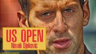 Novak Djokovic ( Đoković ) imitates Sharapova, US Open