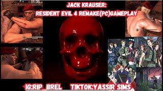 JACK KRAUSER IS ONE OF THE STRONGEST IN THIS GAME! RESIDENT EVIL 4 REMAKE PC GAMEPLAY #re4remake