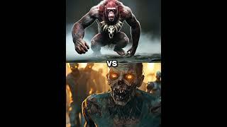 Scare King vs Zombies vs Gaint Creatures (Godzilla, Wendigo, King Kong, Werewolf, Yeti, T Rex, )