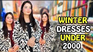 Shopping For Winter Dresses under 2k Budget | Dress Designing From Scratch | Local Market Rawalpindi