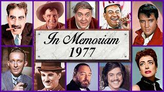 In Memoriam 1977: Famous Faces We Lost in 1977