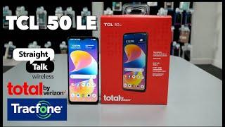 TCL 50 LE TCL 50 XE 5G Unboxing & Review For Straight talk, Total Wireless, Simple Mobile