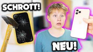 Ich ZERSTÖRE sein iPhone & SCHENKE ihm das NEUESTE!