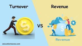 Turnover vs Revenue | Difference between Revenue and Turnover #turnover #revenue