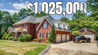 Inside a LUXURY $1,025,000 Country Manor in Clover SC