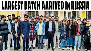 MBBS ABROAD LARGEST BATCH ARRIVED IN RUSSIA FOR STUDY MEDICINE  #aarivalmbbsstudent #medico #mbbs