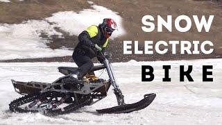 Electric snowbike for the mountains SNIEJIK FREERIDE