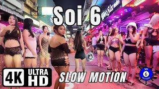 Soi 6 | Pattaya | Slow Motion | 25-10-2024 | 4K Ultra HD 60FPS