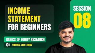 Income Statement for Beginners - 1| Full Course | Session 8