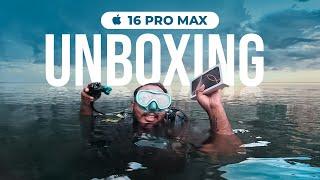 iPhone 16 pro max Underwater Unboxing ‍️