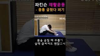 파킨슨 바닥에서 하는 복부&허리 운동#파킨슨병 #올바른재활운동 #방문재활