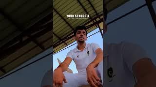 STRUGGLE - Cricket Motivation Cricket Cardio #shorts #cricketcardio