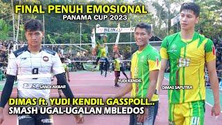 Final Penuh Emosional! DIMAS Saputra ft. Yudi Kendil Langsung Gasspoll Ugal-Ugalan Smash Mbledos..