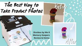 Honest Review of Shotbox by We R Memory Keepers! - Take professional looking photos