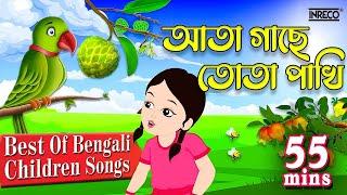 Ata Gache Tota Pakhi | Top Bengali Rhymes For Kids | Popular Children Rhymes | @InrecoChildren