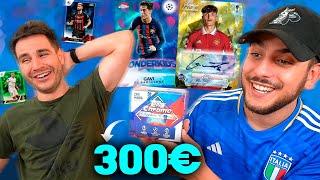 Caja Topps Chrome UEFA Club Competitions Sapphire Edition 22/23 | JuanluDBZ y Robert PG