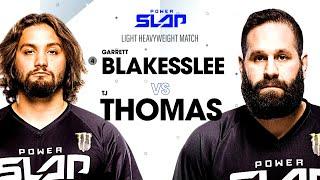 Blakesslee vs Thomas | Power Slap 6 Full Match