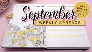 SEPTEMBER Bullet Journal WEEKLY 2020 South Korean Bullet Journey PLAN WITH ME