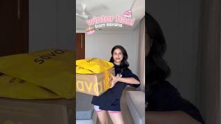 Winter Haul from savana️️ #wintercollection #winterfashion #winterhaul #savana #haul #shopping