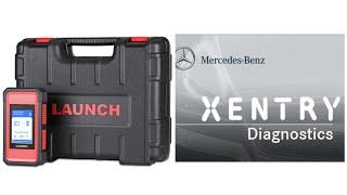 XENTRY WORK WITH LAUNCH X431 SMARTLINK PASSTHRU J2534 DIAGNOSTIC MERCEDES BENZ GLE W292 OBD2 SCANNER