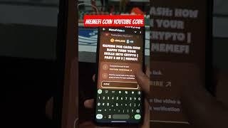 Gaming for cash how dapps turn your skills into crypto part 3 of 5 memefi #shorts #airdrop
