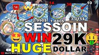 Live Roulette|Exclusive Huge Win Session29.600$ at Las Vegas Casino3.015$ / $83 Chips2024-09-18