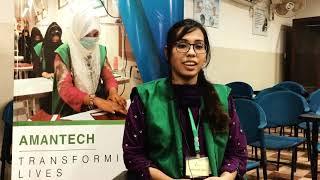 Najia Ambreen | AMANTECH Trainee | Finding the right path for her | Life at AMANTECH