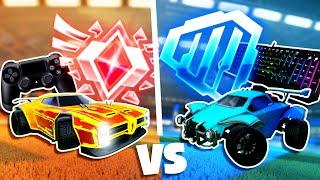 Controller vs Keyboard 1v1 at EVERY Rank in Rocket League