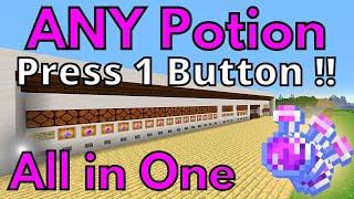 Minecraft | Tutorial | Potion Station 1.18 | Storage System | All in ONE