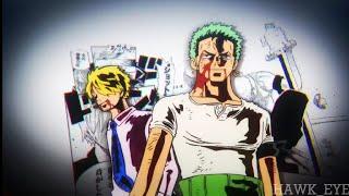 Zoro and Sanji Edit (Davy back fight revamped animation)