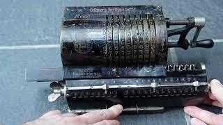 Odhner's Arithmometer mechanical calculator