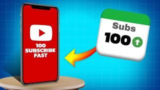 How to get First 100 Subscribers - in just 2 Days (GUARANTEED)