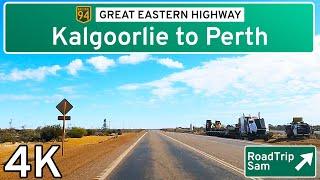 Drive from Kalgoorlie to Perth, Western Australia - Music / POV