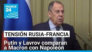 Lavrov denuncia discurso amenazante de Macron sobre disuasión nuclear