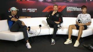 Pre Race Drivers Press Conference Mexico City Grand Prix 2024 (PART 1)