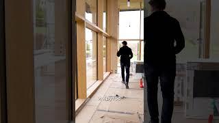 Теплые деревянные окна с двухкамерной системой #деревянные окна #фасадная система