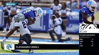 HBCU DIGITAL PLAYMAKERS Week 6 featuring Fayetteville State Wide Receiver Barry Elliott