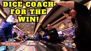 How we won money with a Craps Dice Coach in the Casino!