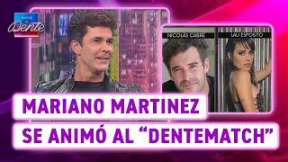 ¿LALI o NICO CABRÉ? Mariano Martinez se animó al "DenteMatch"