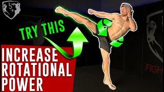 Want Quicker Rotation on Your Roundhouse Kicks?