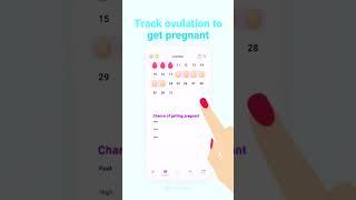 A must have ovulation calculator if you're trying to get pregnant!