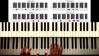 How to play: Get Lucky - Daft Punk. Original Piano lesson. Tutorial by Piano Couture.