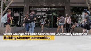 ASU students reflect on Watts' gift