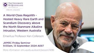 A World Class Regolith: Heavy Rare Earth and Scandium Discovery at North Stanmore Alkaline Intrusion