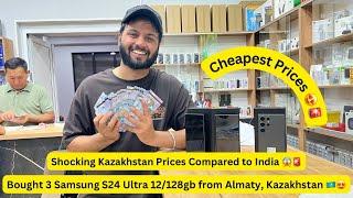 Bought 3 Samsung S24Ultra from Almaty, Kazakhstan  Shocking Prices compared to INDIA 