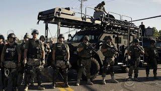 Local police departments armed with military-style equipment