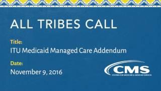 ITU Medicaid Managed Care Addendum