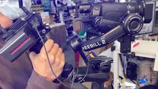 zhiyun weebill 2 穩定器 搭配 SONY AX700 攝影機 裝 HOLLYLAND MARS 400S PRO 圖傳 裝機運作情形 歡迎門市體驗選購