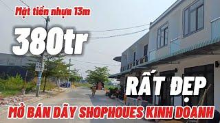 Mở bán dãy nhà phố shophouse kinh doanh nhựa 13m giá 380 triệu I Nhà Hóc Môn giá rẻ 2025